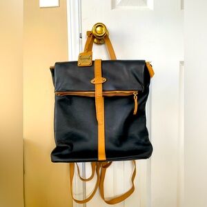 VALENTINA Large genuine Leather BACKPACK